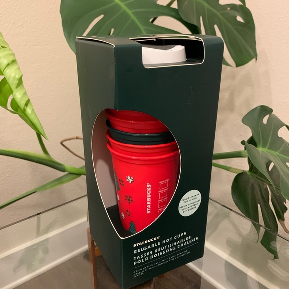 Starbucks Kitchen Starbucks Reusable Christmas Cups Poshmark